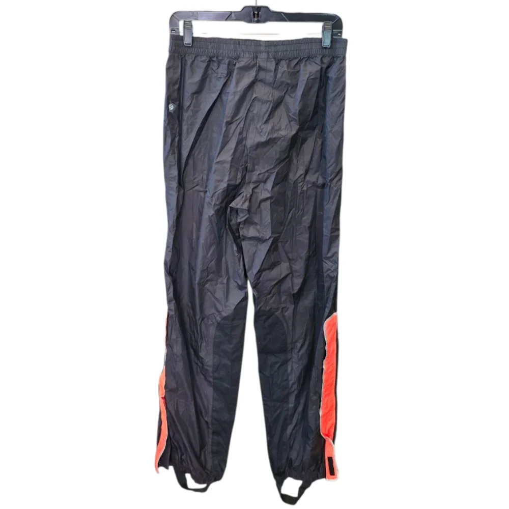 Harley-Davidson Reflective Orange Black Jacket Pants Rain Suit M - Picture 9 of 15